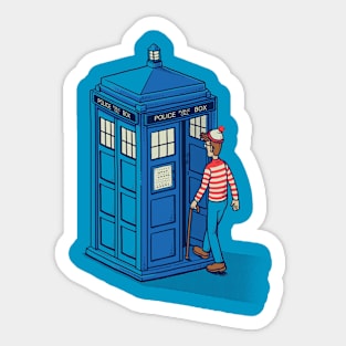 Mysterious Wally Sticker